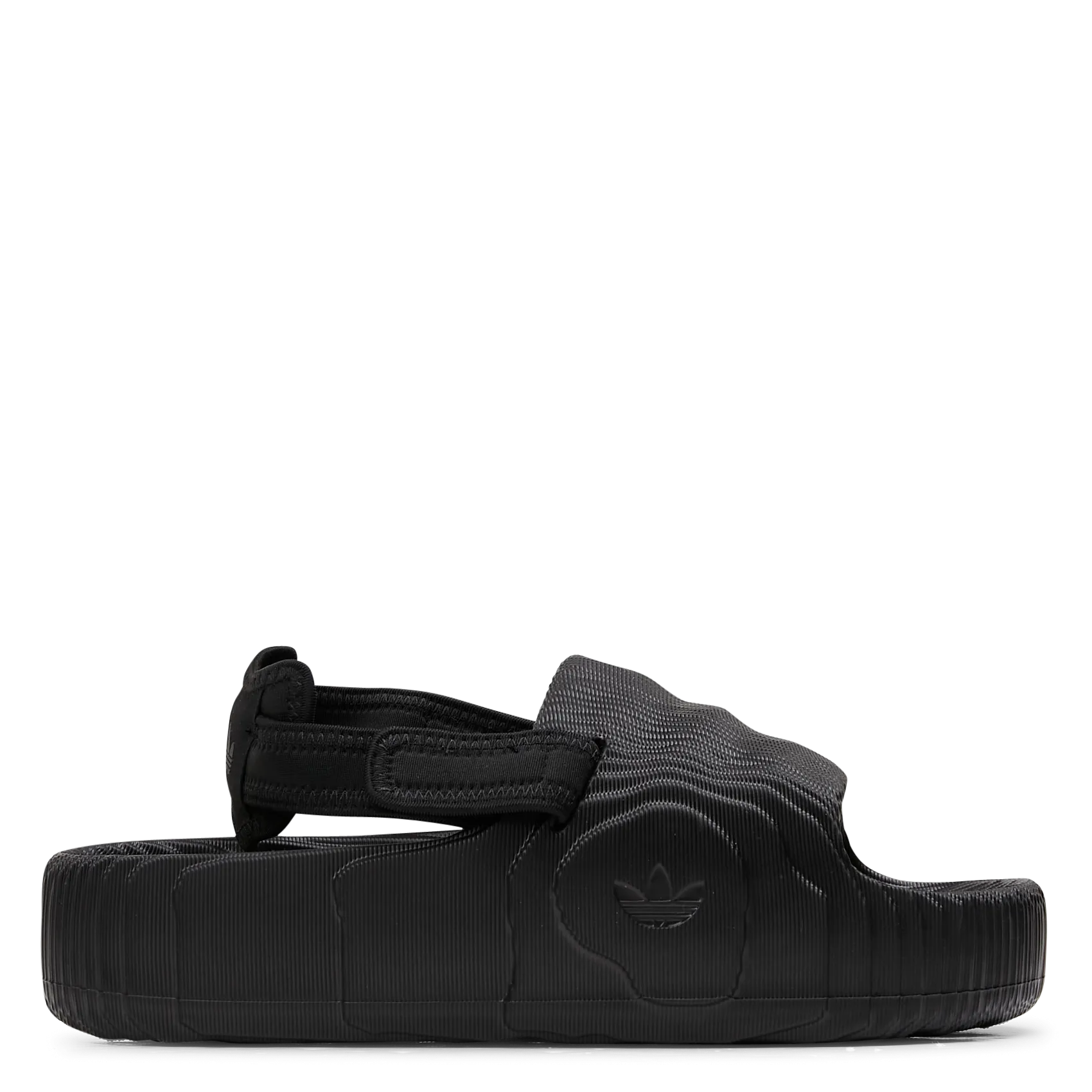 ADIDAS ADILETTE 22 XLG - Chanclas chunky con plataforma en negro