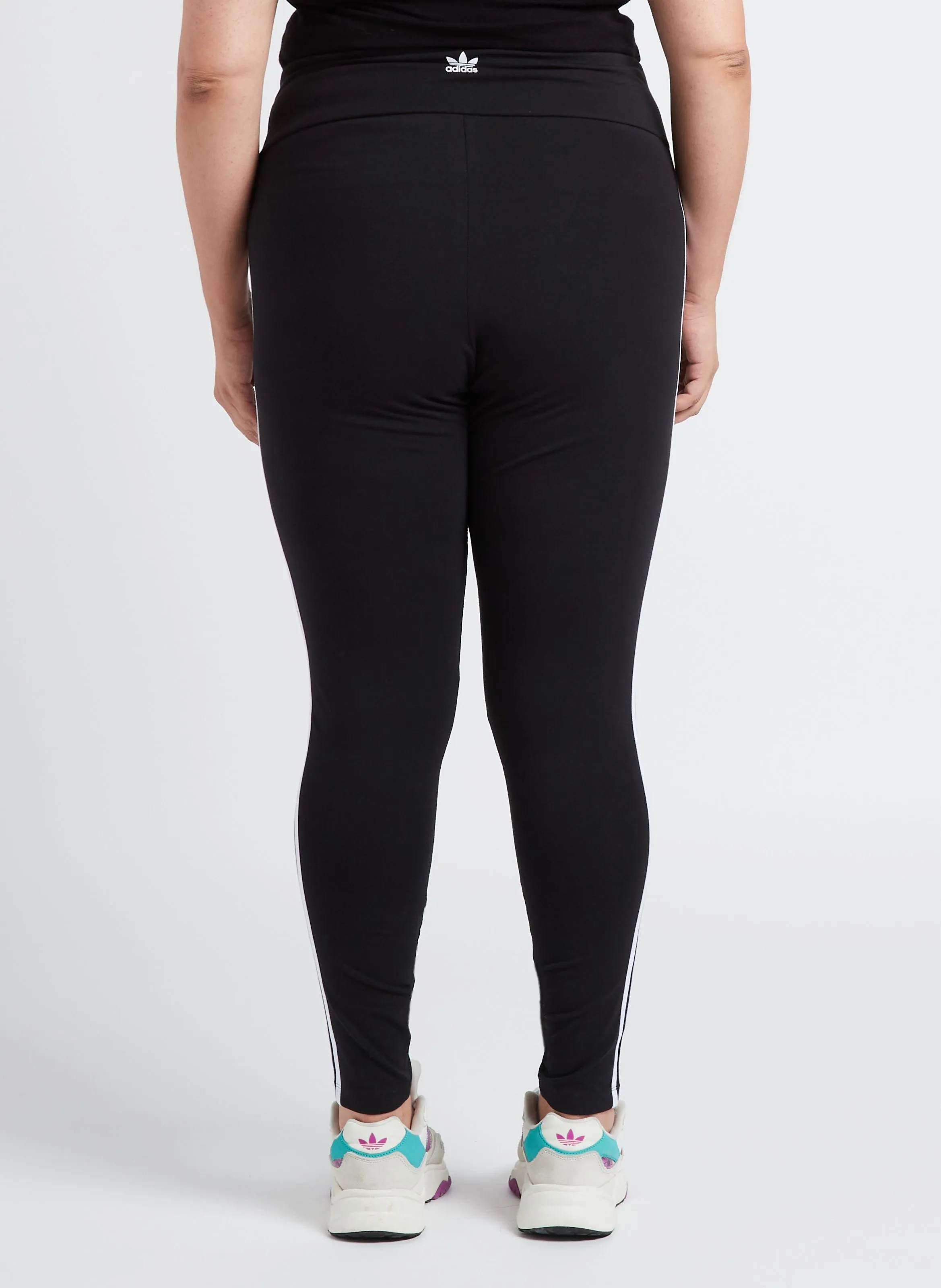 ADIDAS Legging deportivo de algodón en negro