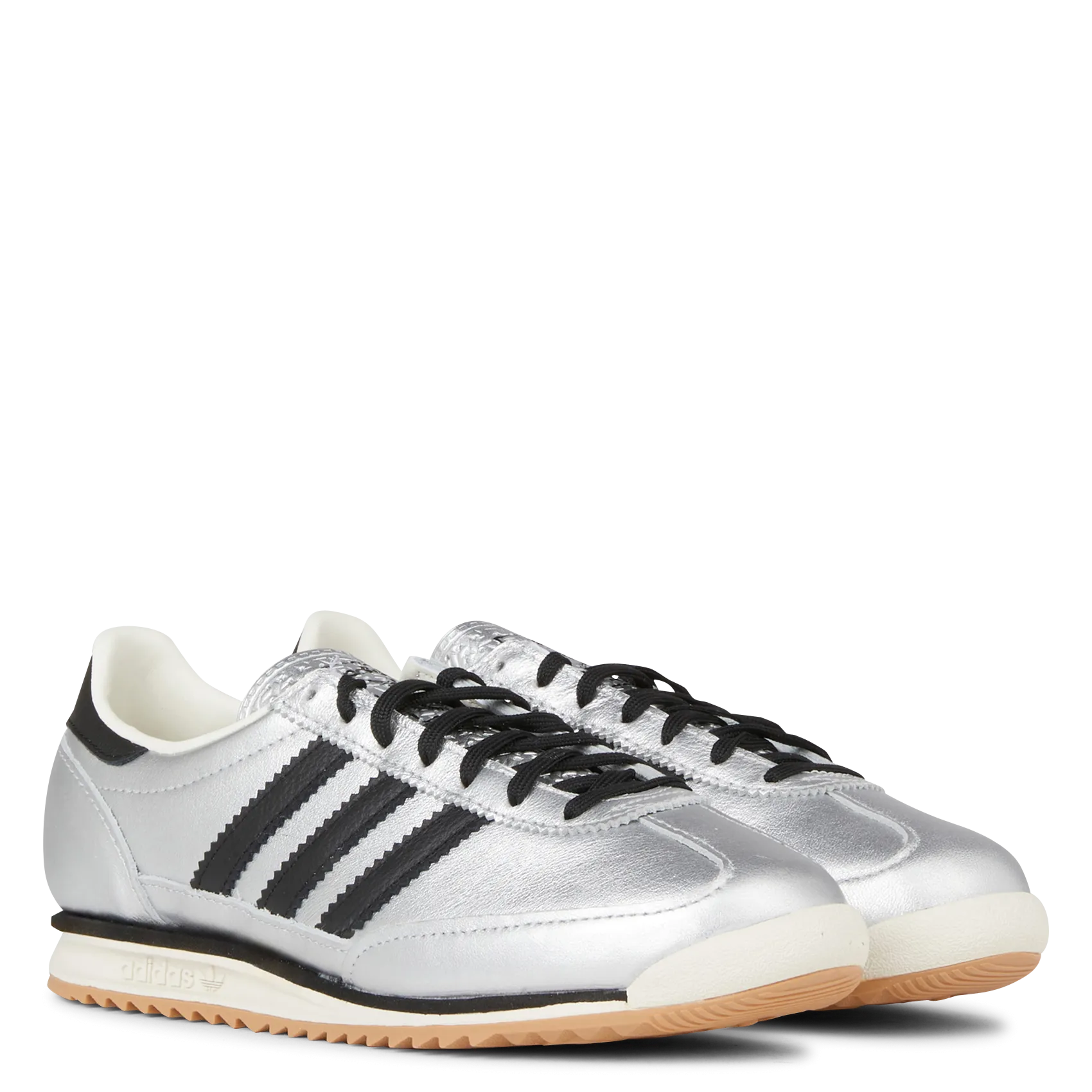 ADIDAS SL 72 OG W - Sneakers bajas metalizadas en plata