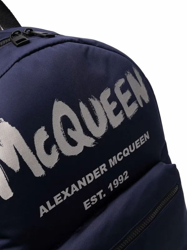 Alexander Mcqueen Mochila - Azul