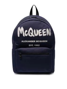 Alexander Mcqueen Mochila - Azul