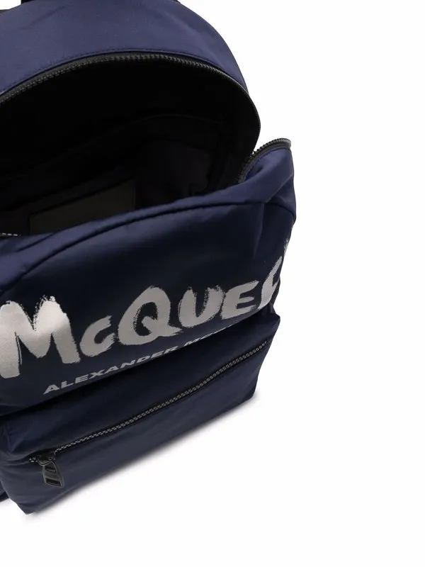 Alexander Mcqueen Mochila - Azul