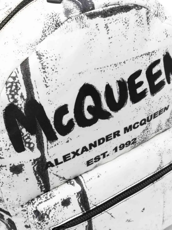 Alexander Mcqueen Mochila - Blanco