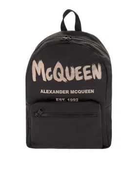 Alexander Mcqueen Mochila - Negro