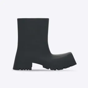 Balenciaga Bota de Goma Trooper para Hombre en Negro