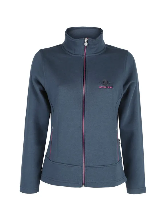 Be Board Sudadera de mujer con cuello alto y cremallera