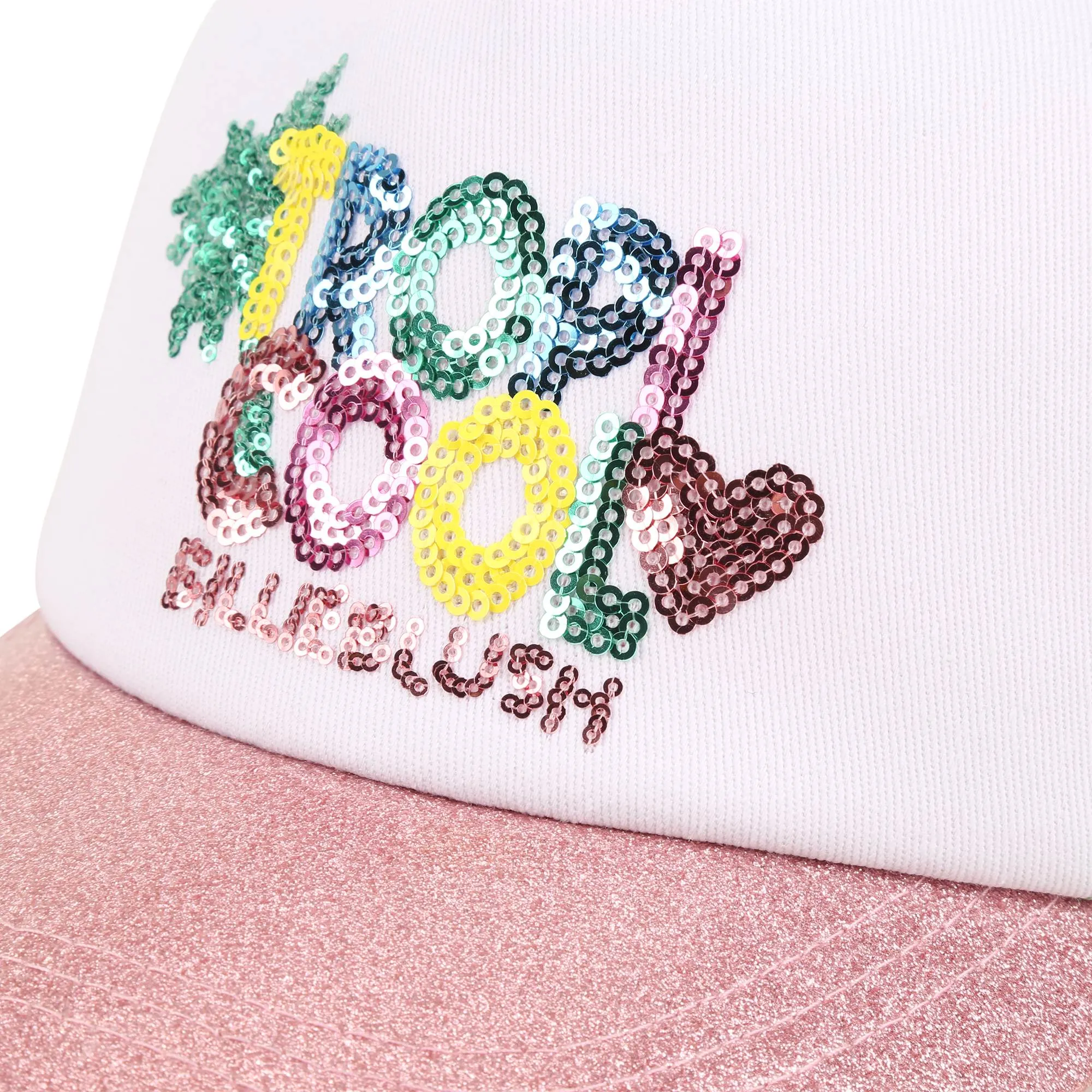 BILLIEBLUSH Gorra con lentejuelas