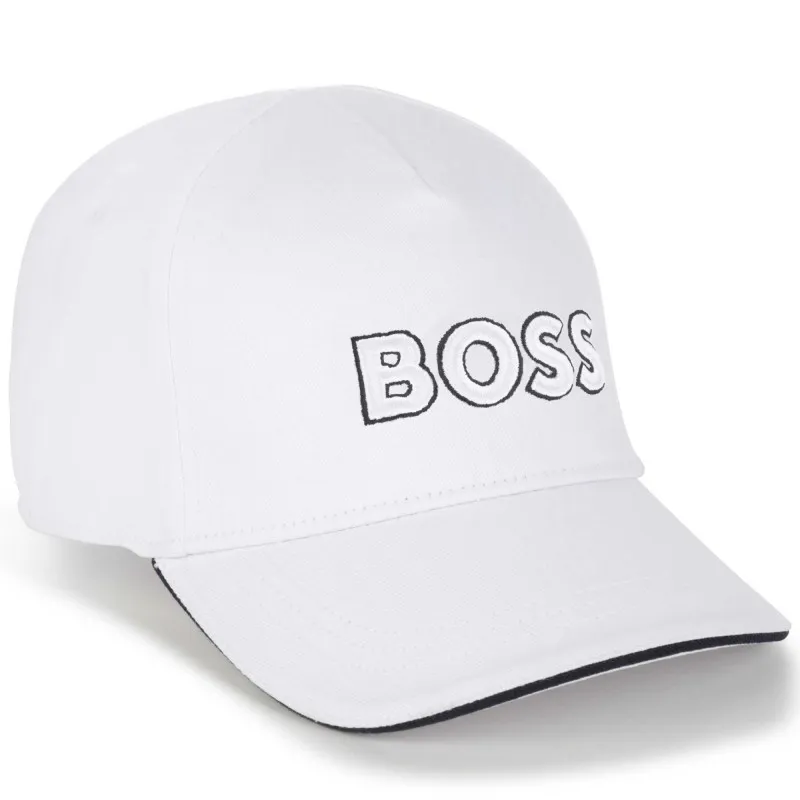 BOSS Gorra con el logo bordado