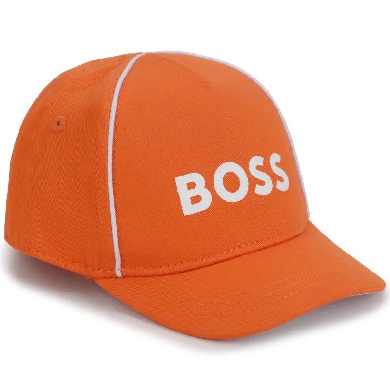 BOSS Gorra de algodón con el logo