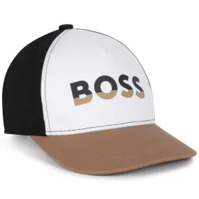 BOSS Gorra tricolor