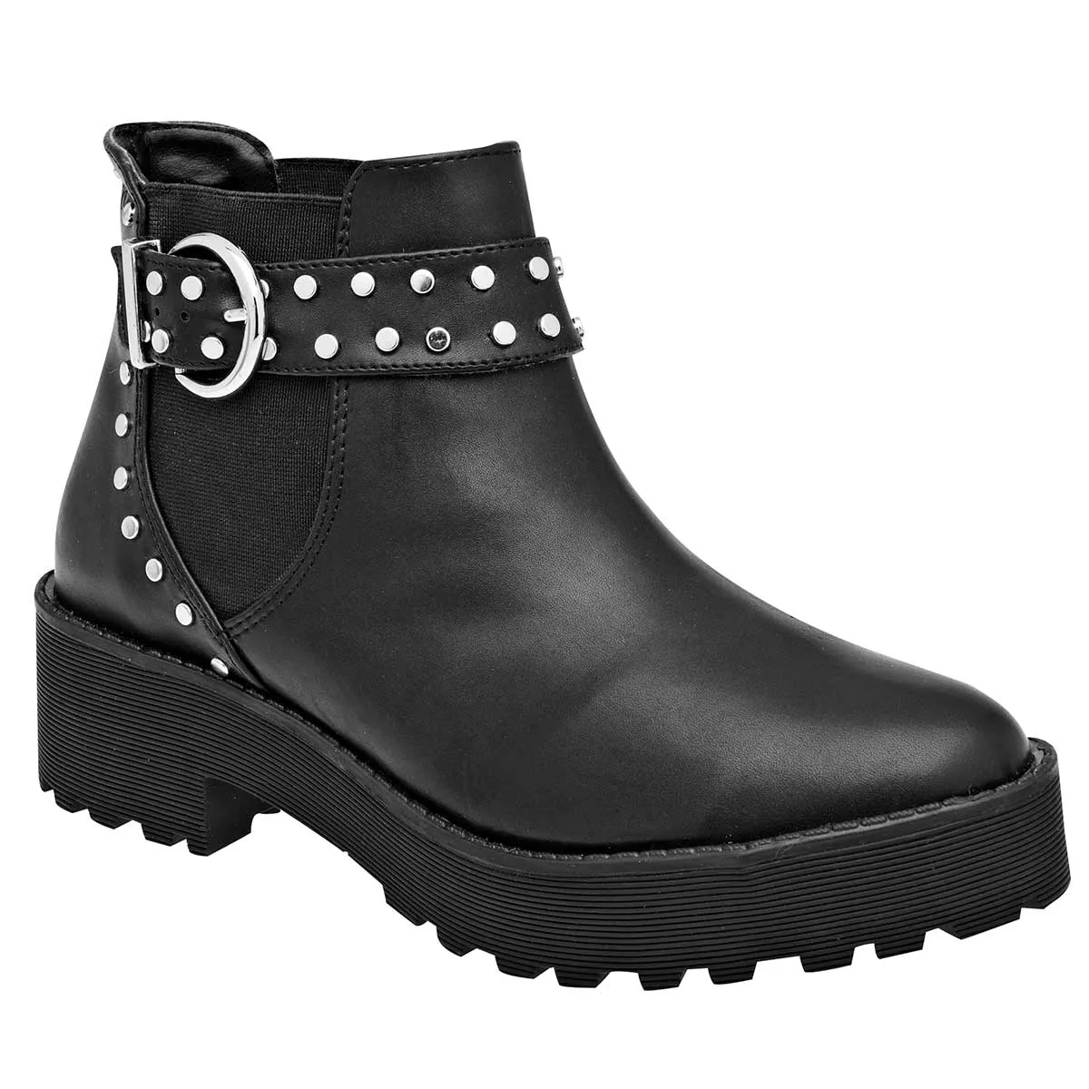 Bota casual Exterior Sintético Color Negro Para Mujer De RBCOLLECTION