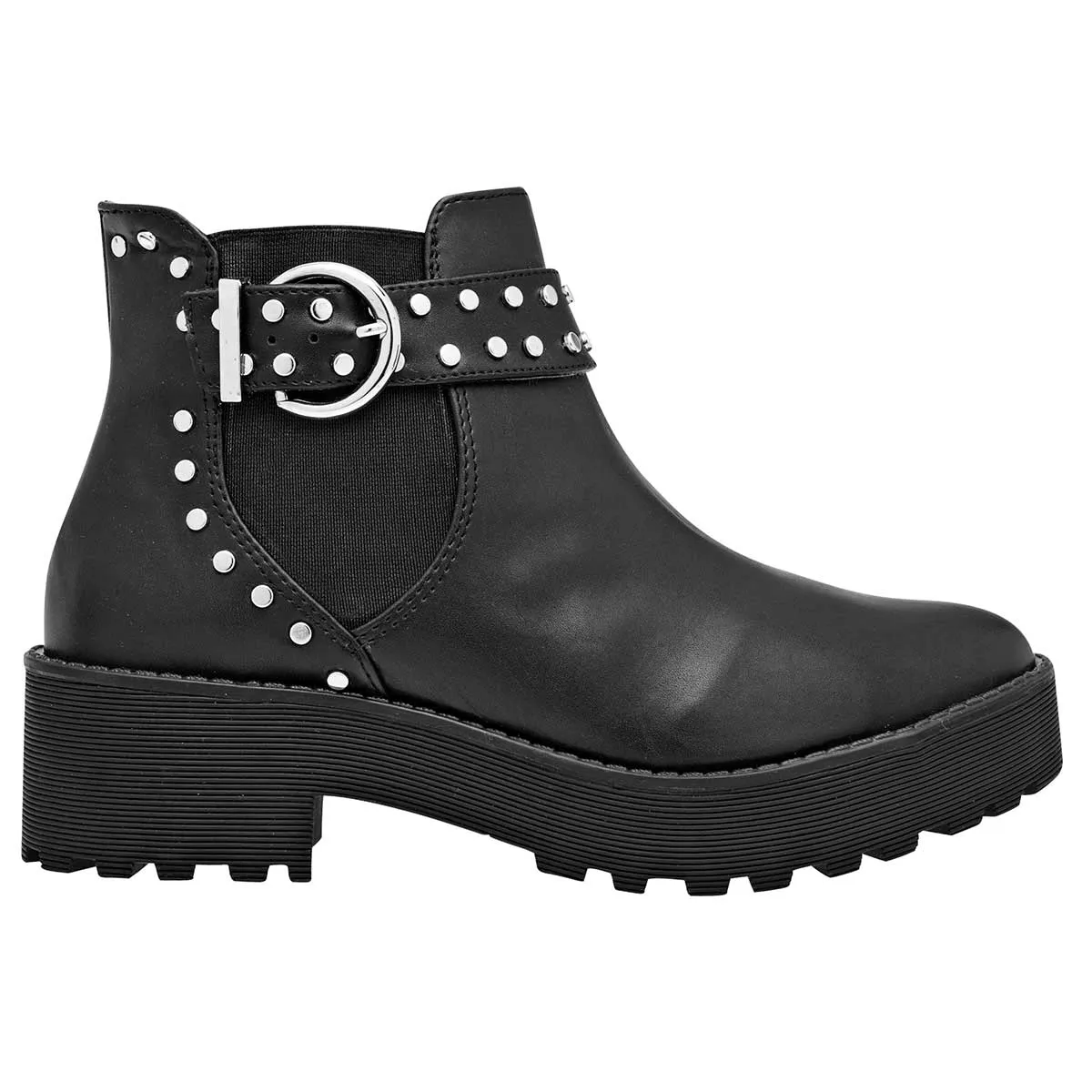 Bota casual Exterior Sintético Color Negro Para Mujer De RBCOLLECTION