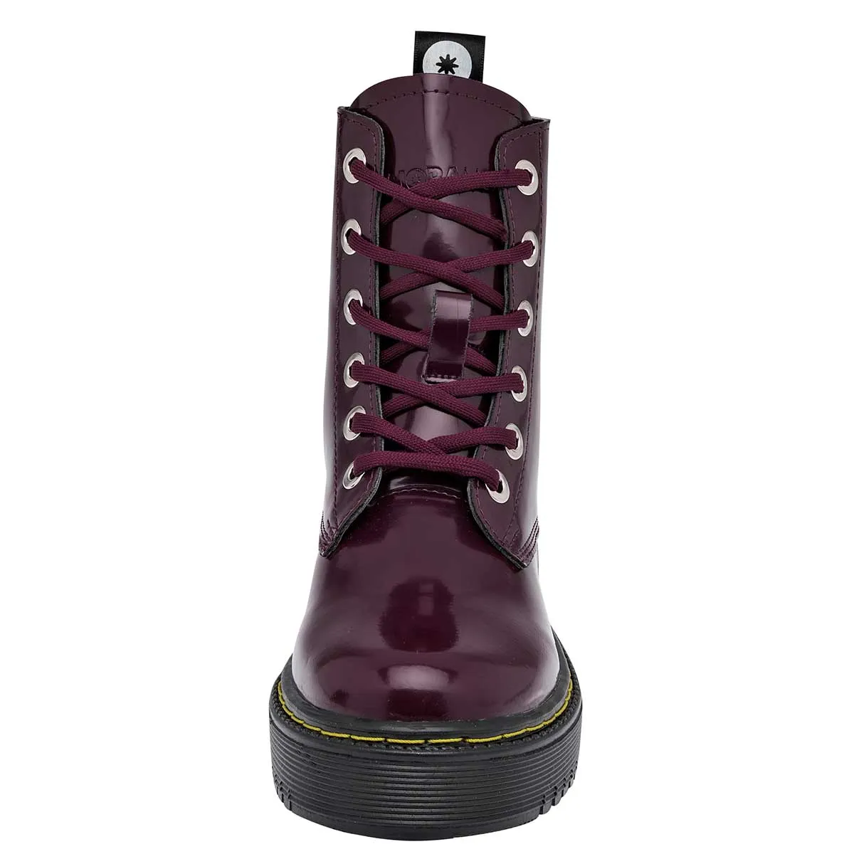 Bota casual Exterior Sintético Color Vino Para Mujer De Moramora