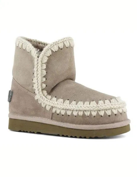 Bota Mou Eskimo 18 glitter logo GRIS ELEFANTE