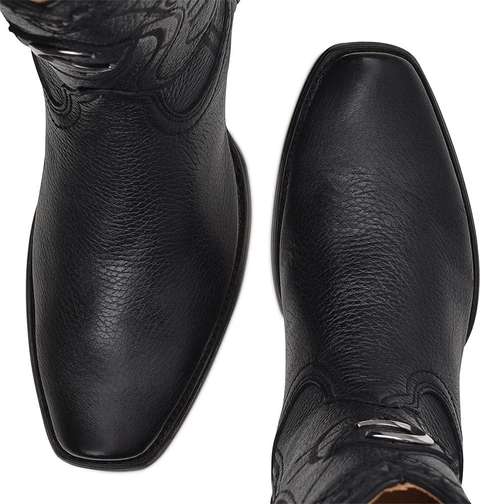 Bota Vaquera Cuadra Marconi Negro