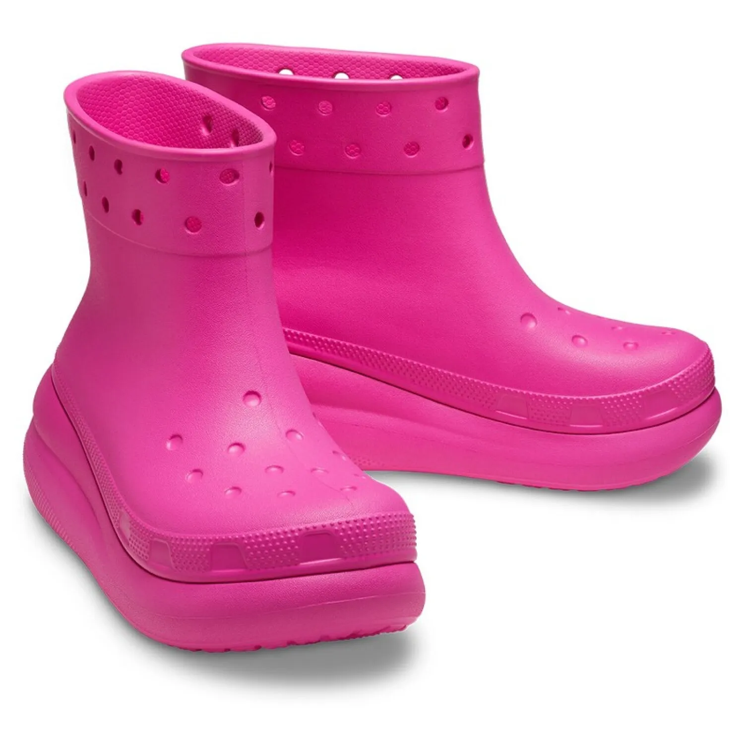 Botas Crocs Classic Crush - Rosa