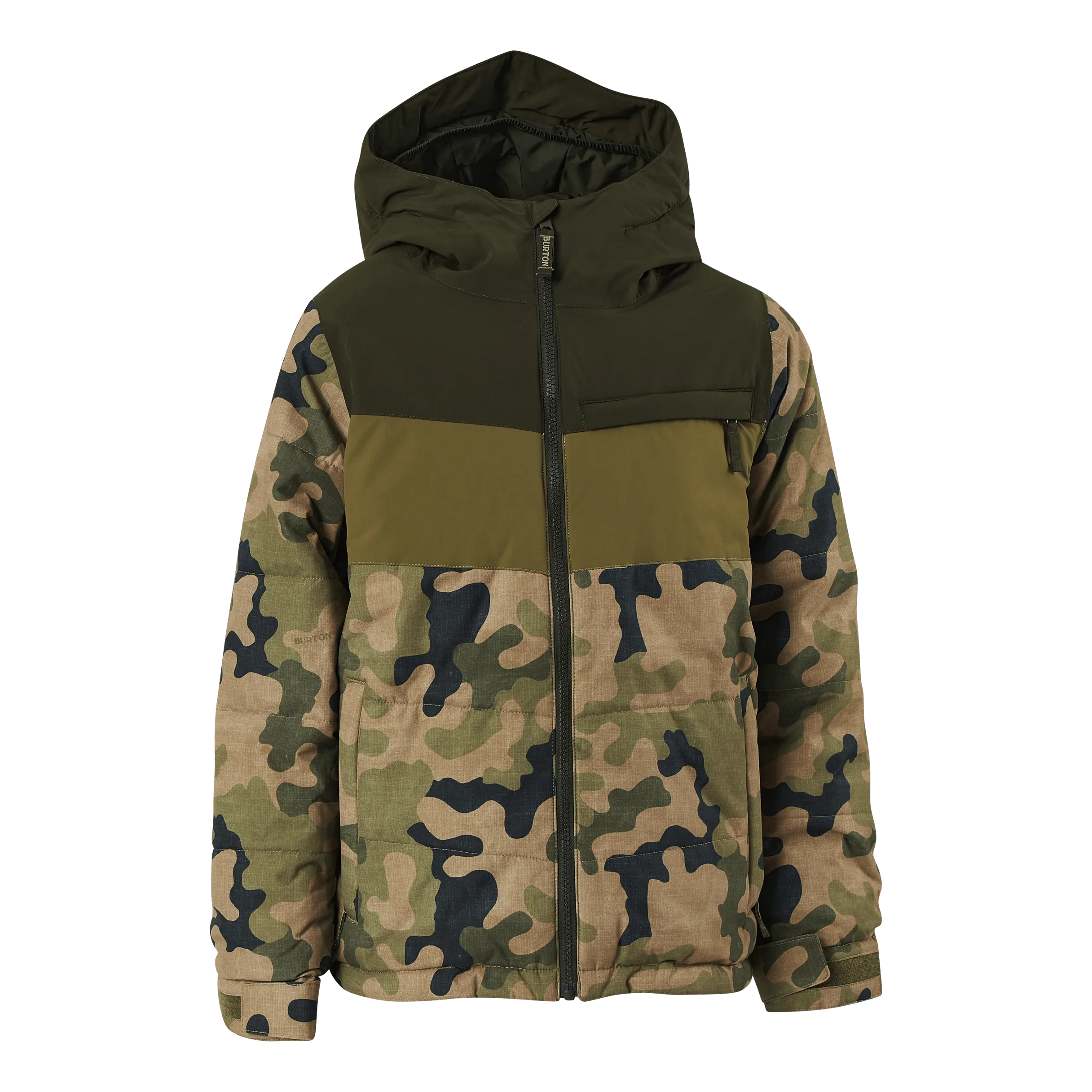 Burton Ropedrop Jacket - Boys' Forest Night /olive