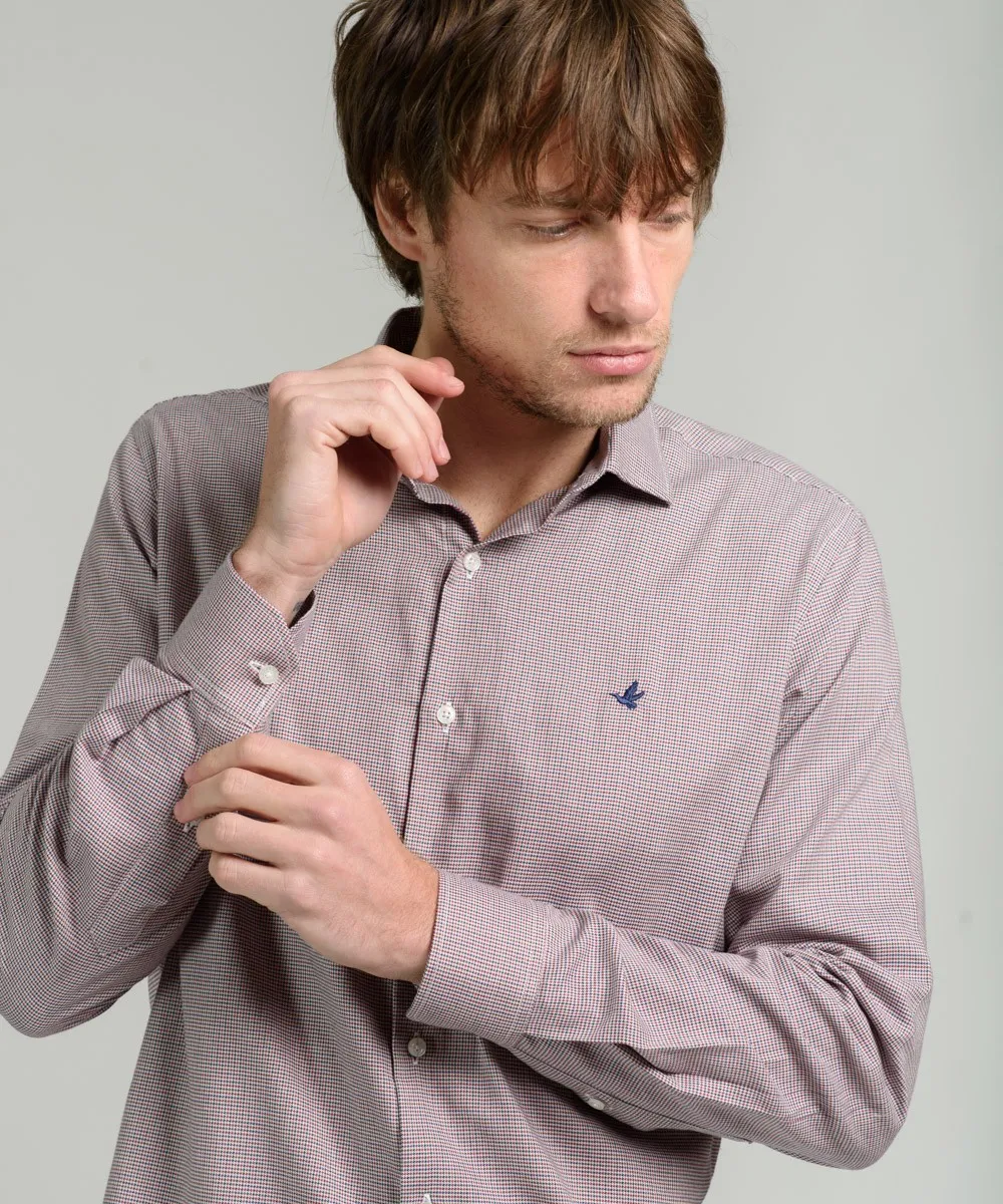 Camisa Milano Checks Slim Fit