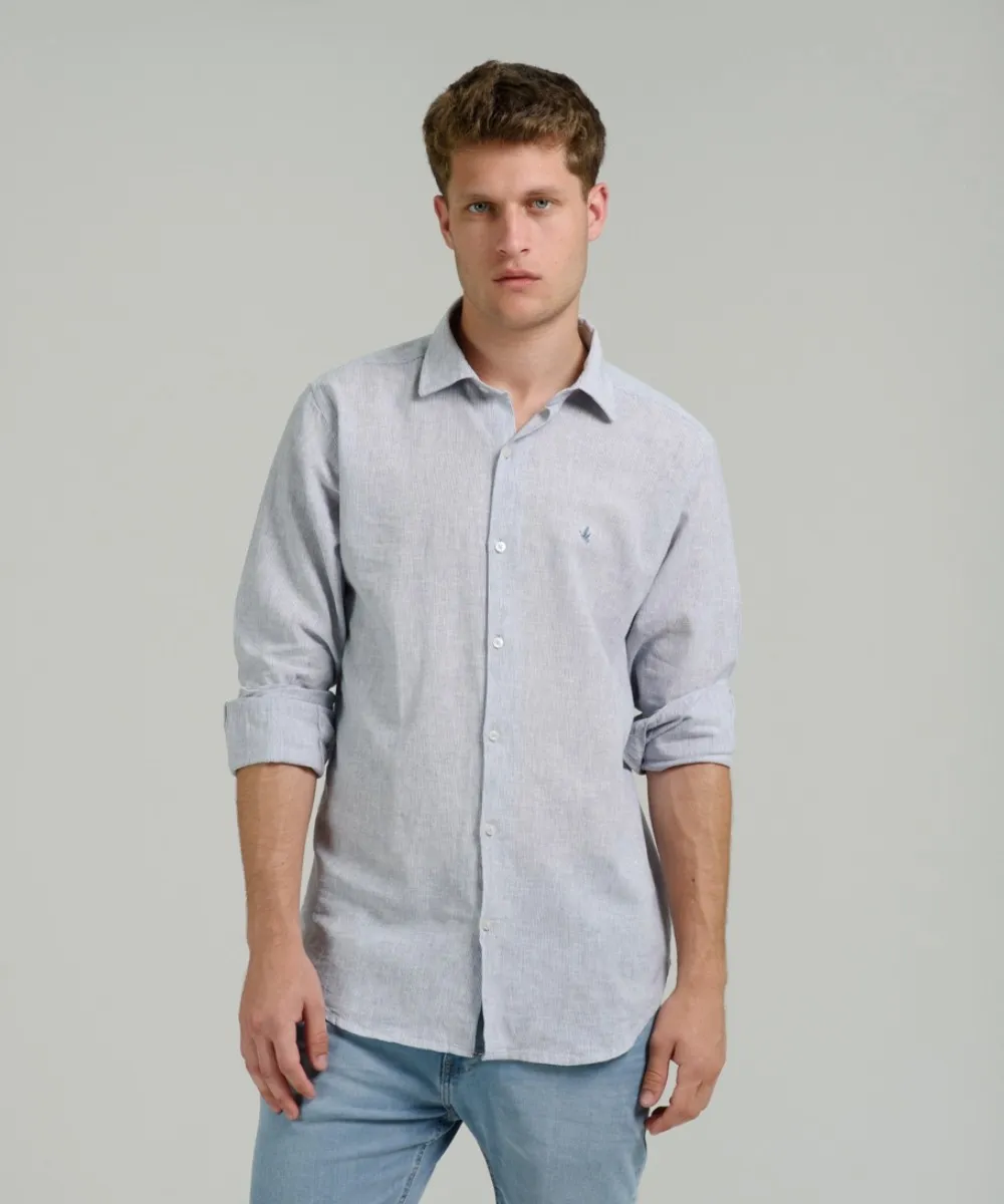 Camisa Milano Linen Stripe