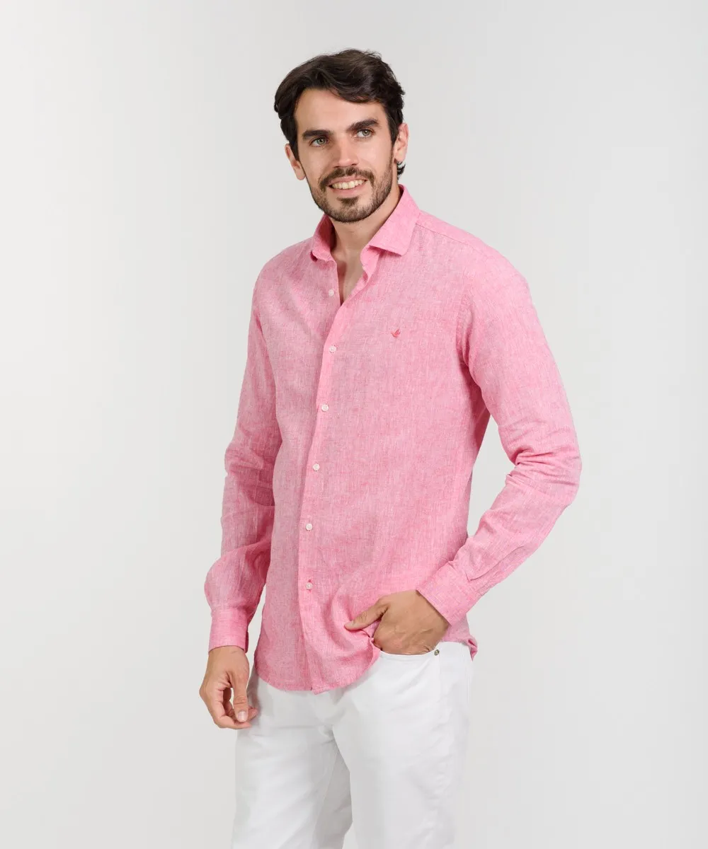 Camisa Milano Lino Melange