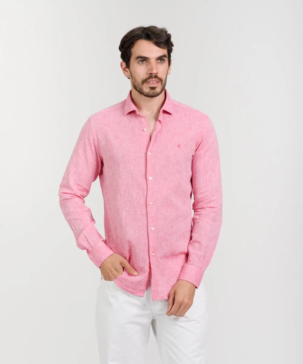 Camisa Milano Lino Melange