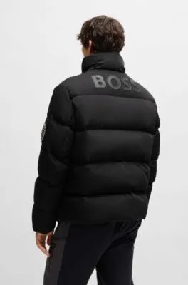 Chaqueta acolchada repelente al agua BOSS Esquí con relleno de plumón