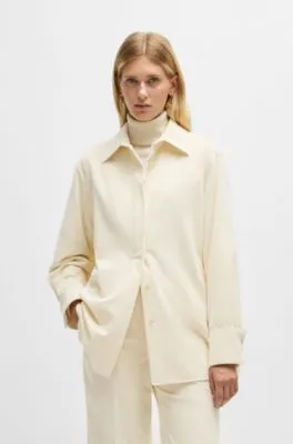 Chaqueta de pana de algodón y cashmere