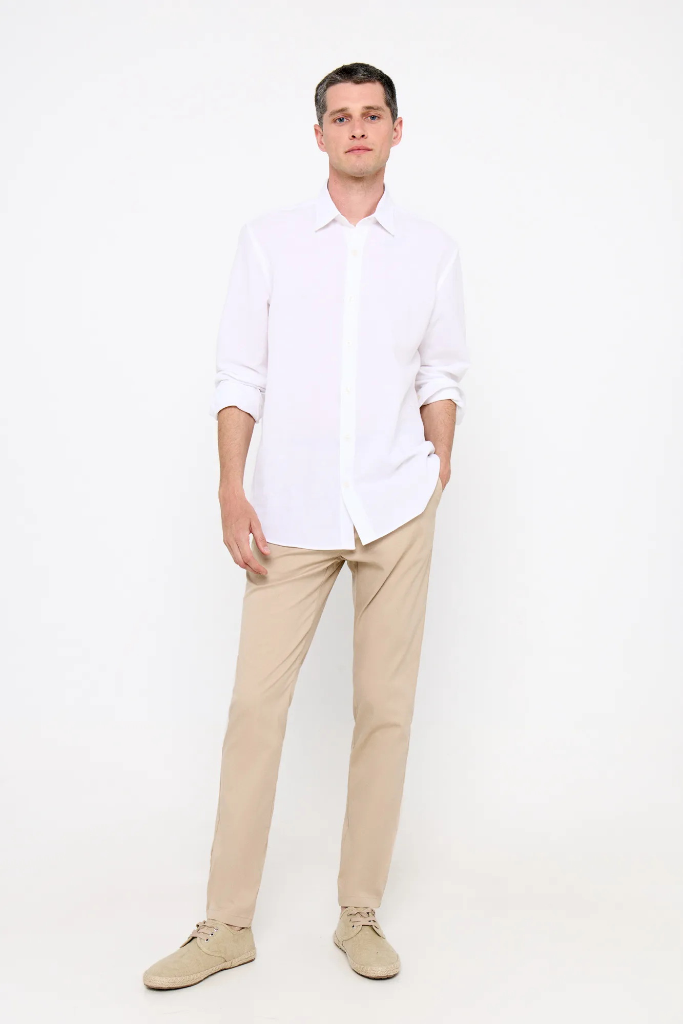 Cortefiel Pantalón chino slim fit