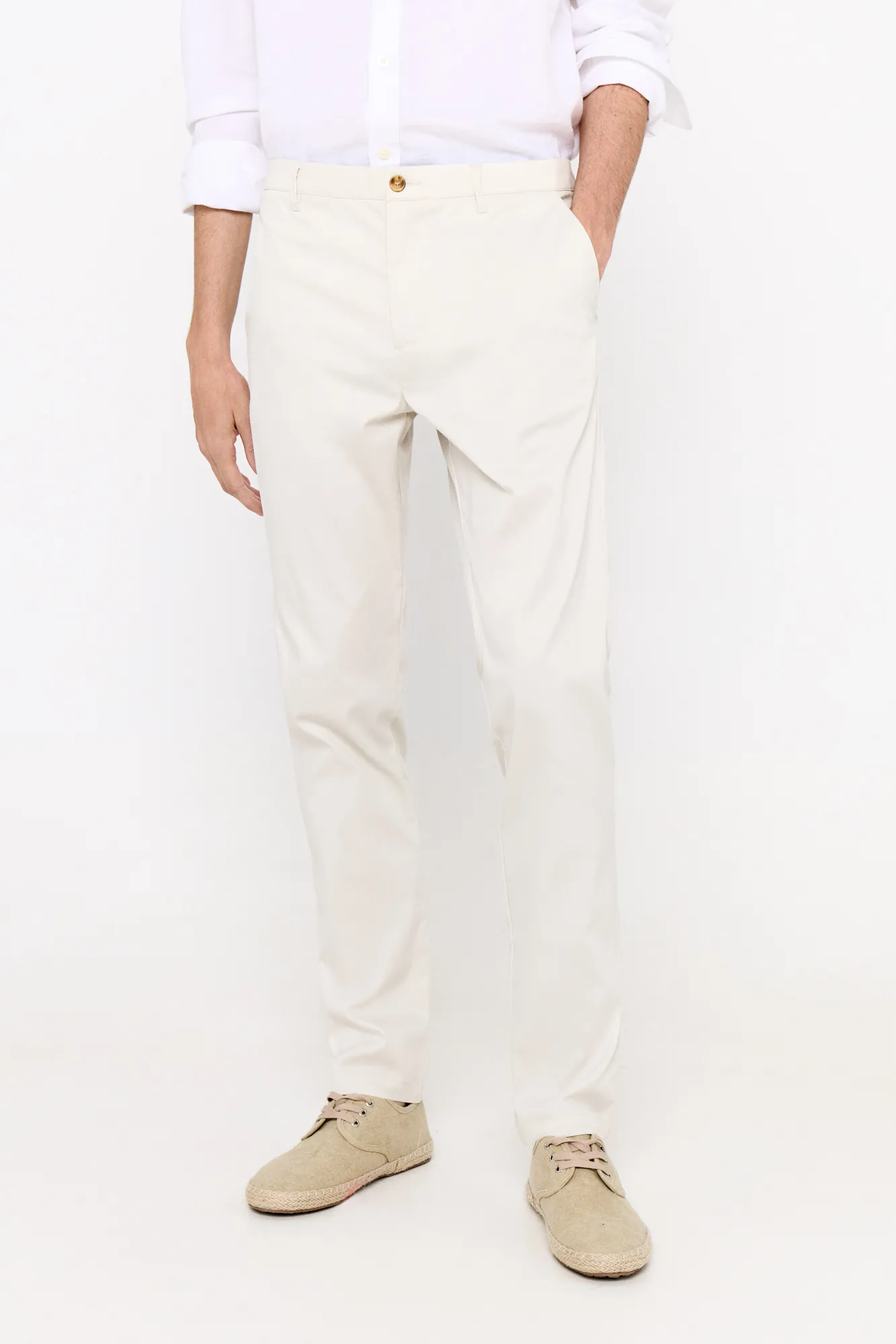 Cortefiel Pantalón chino slim fit