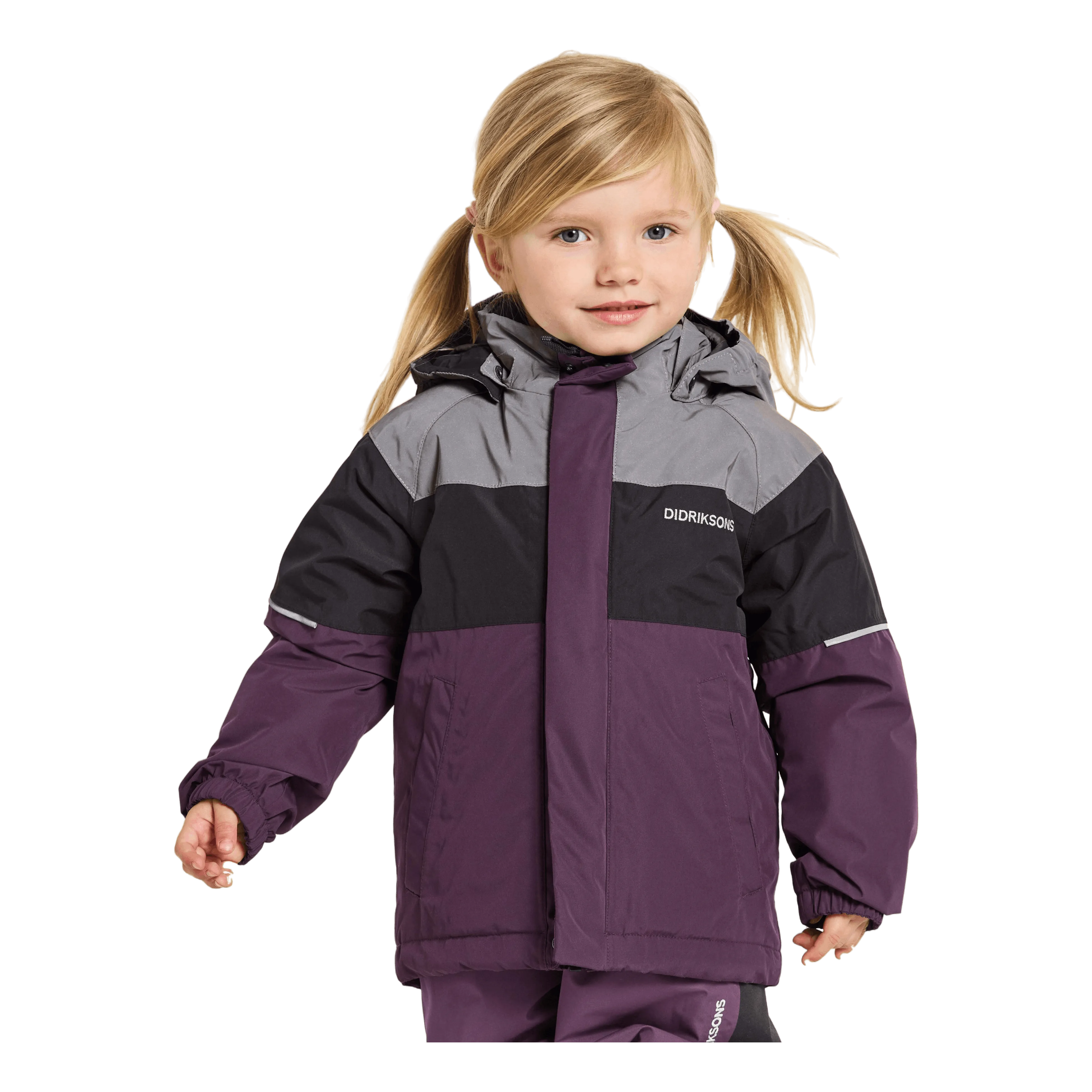 Didriksons Lux Kids Jacket 2 Plumb