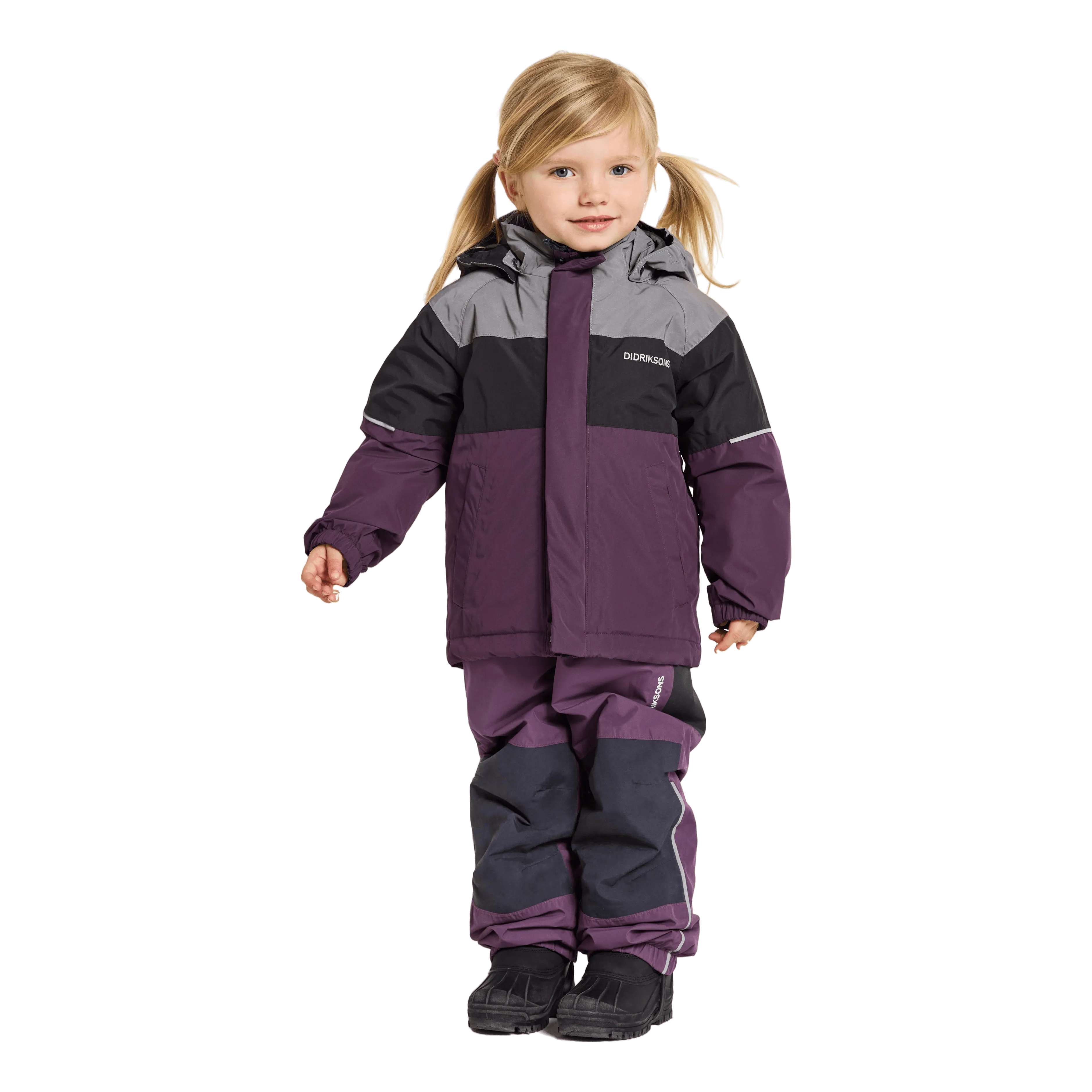 Didriksons Lux Kids Jacket 2 Plumb