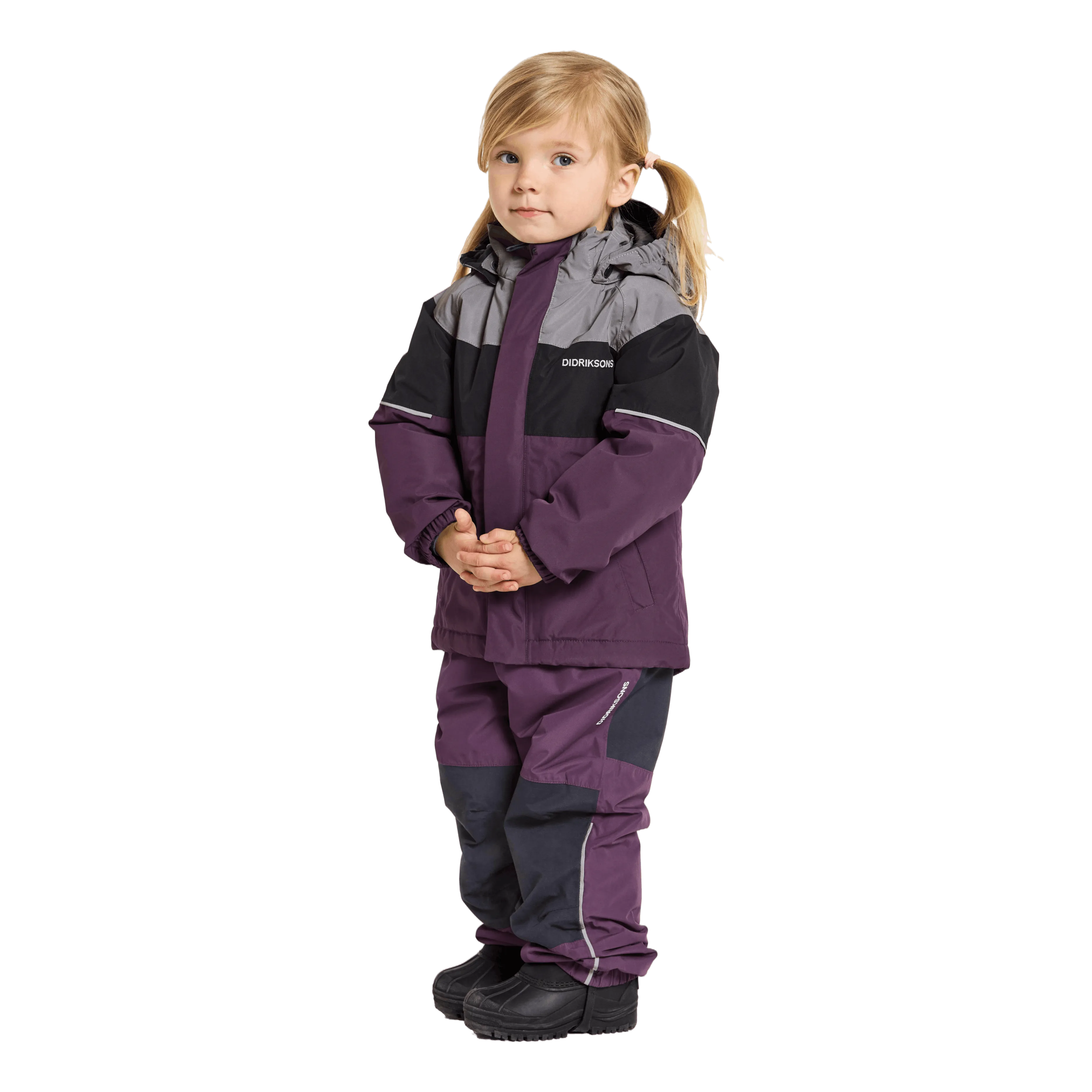 Didriksons Lux Kids Jacket 2 Plumb