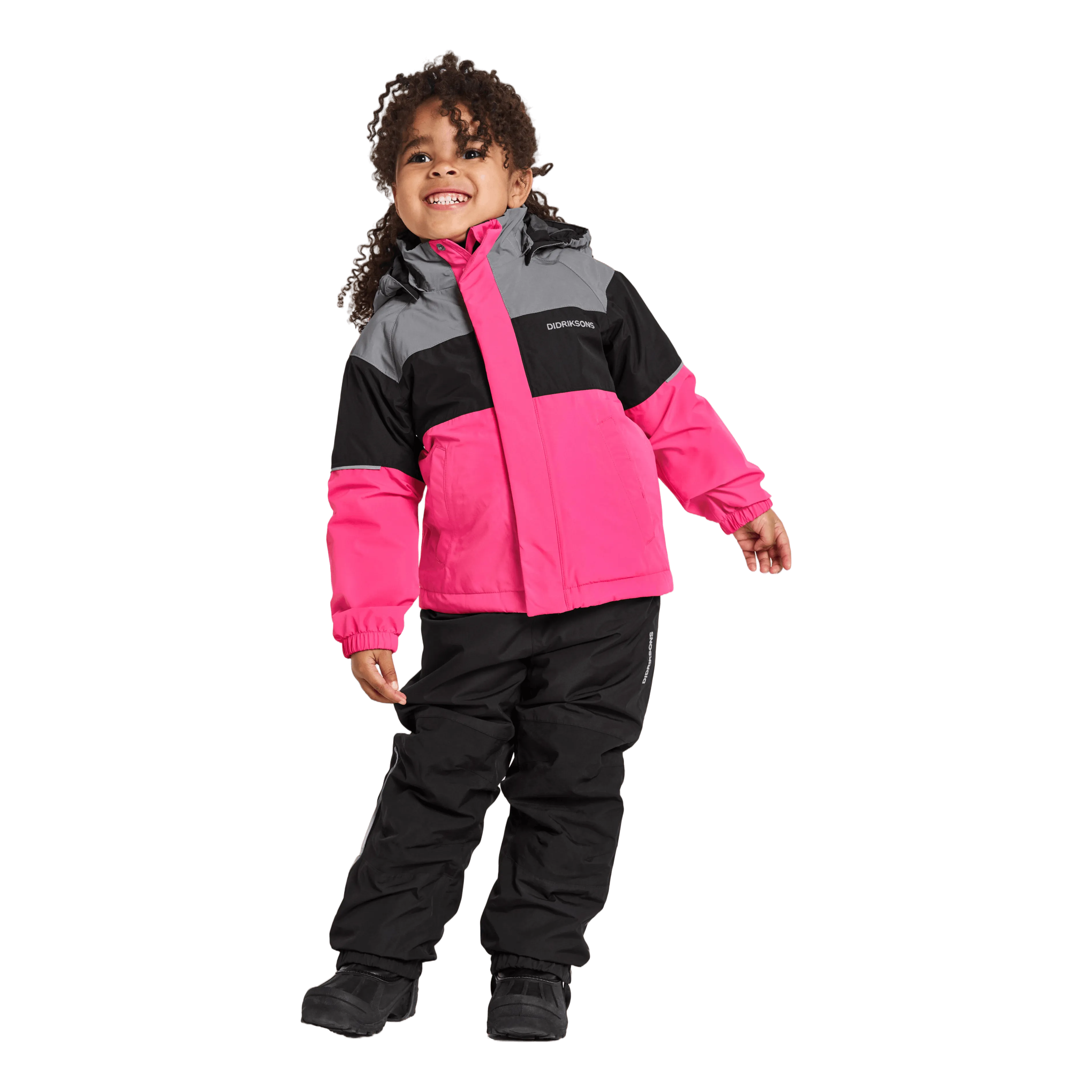 Didriksons Lux Kids Jacket 2 True Pink