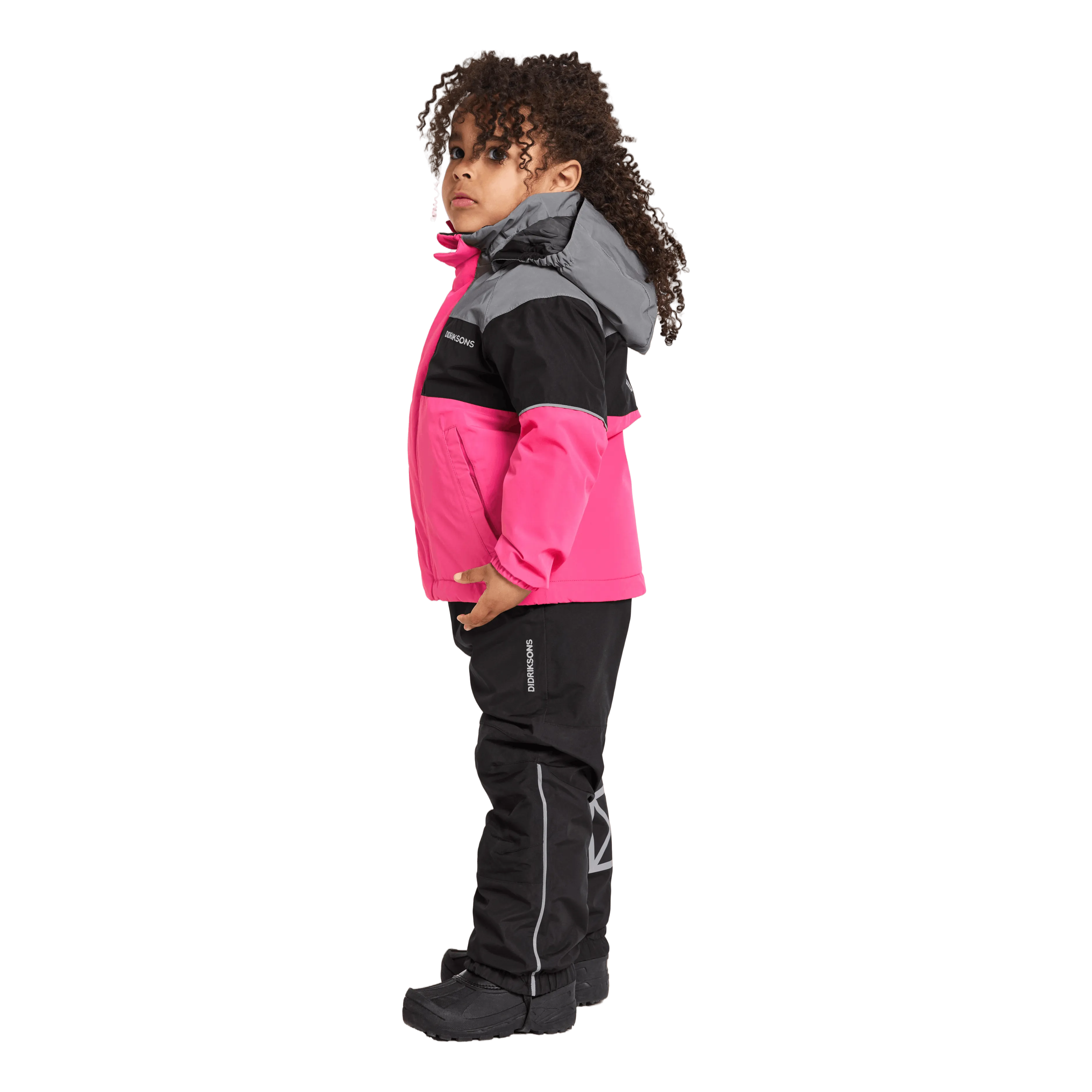 Didriksons Lux Kids Jacket 2 True Pink