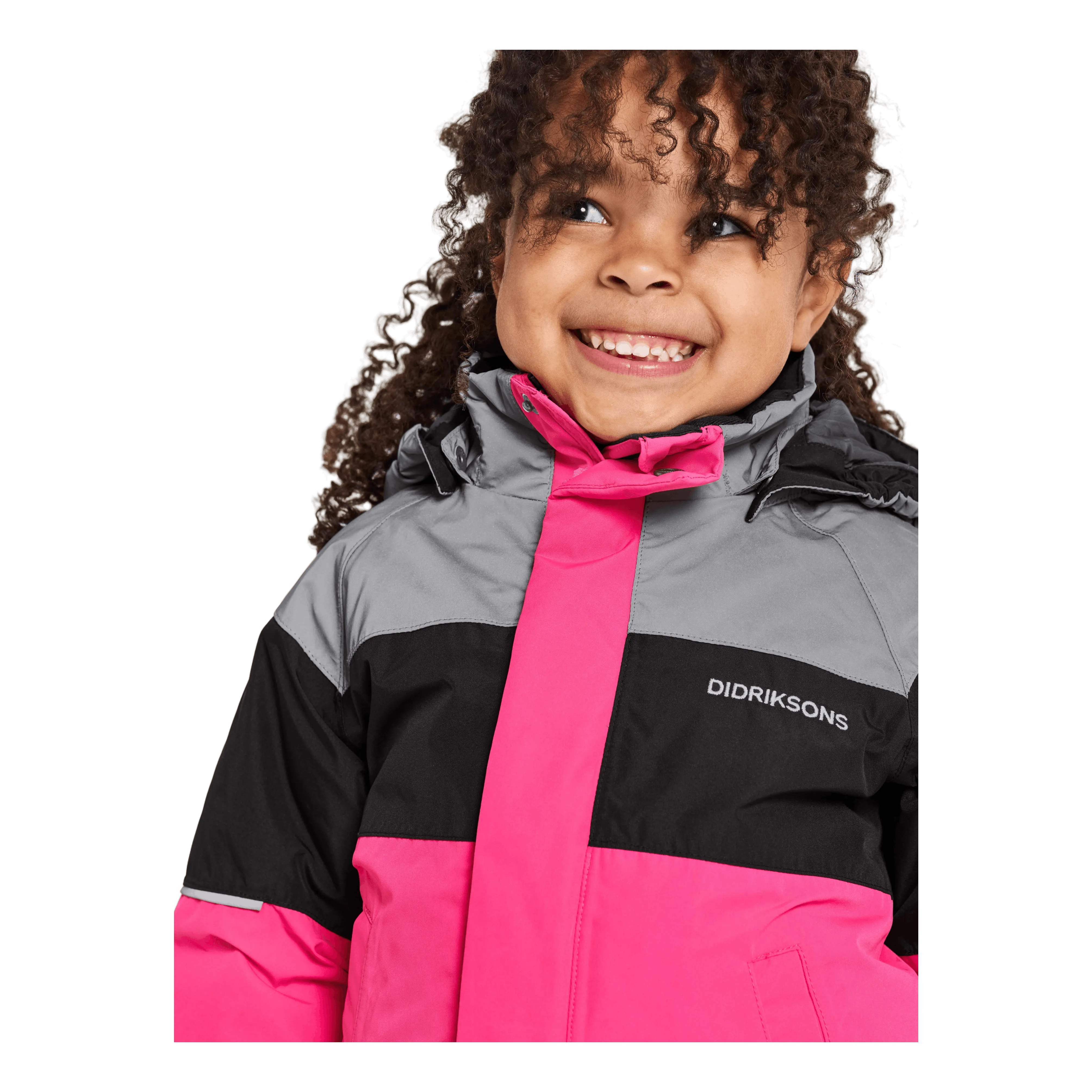 Didriksons Lux Kids Jacket 2 True Pink