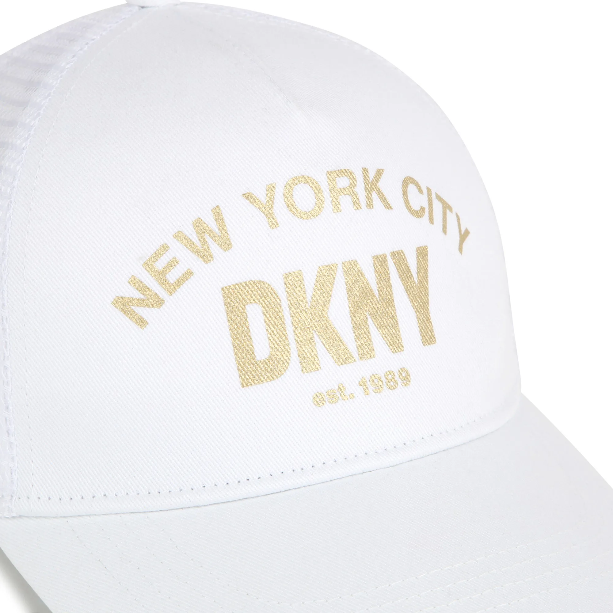 DKNY Gorra bimateria con el logo