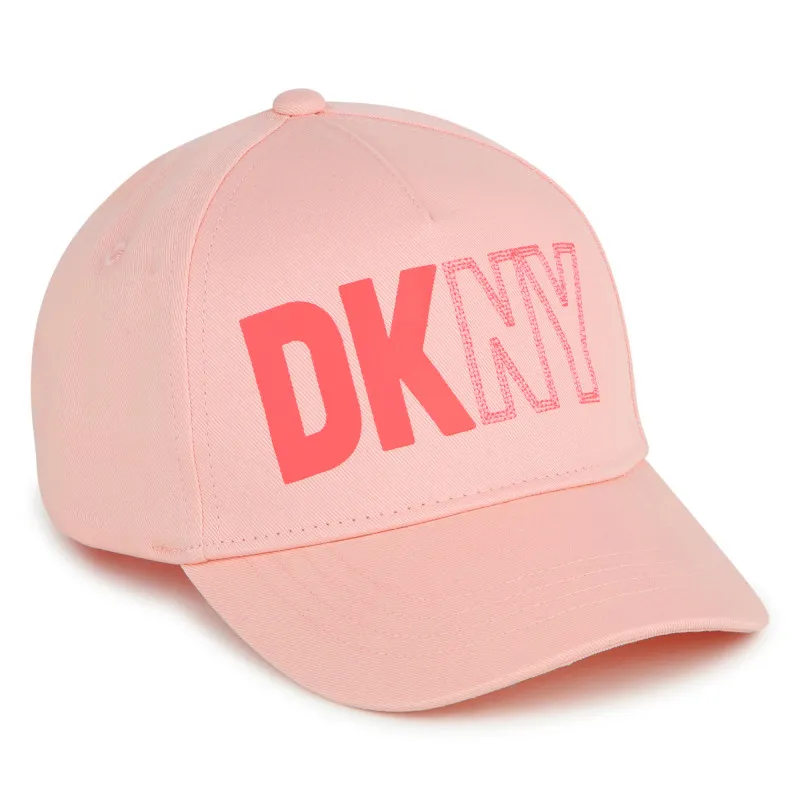 DKNY Gorra de algodón con velcro