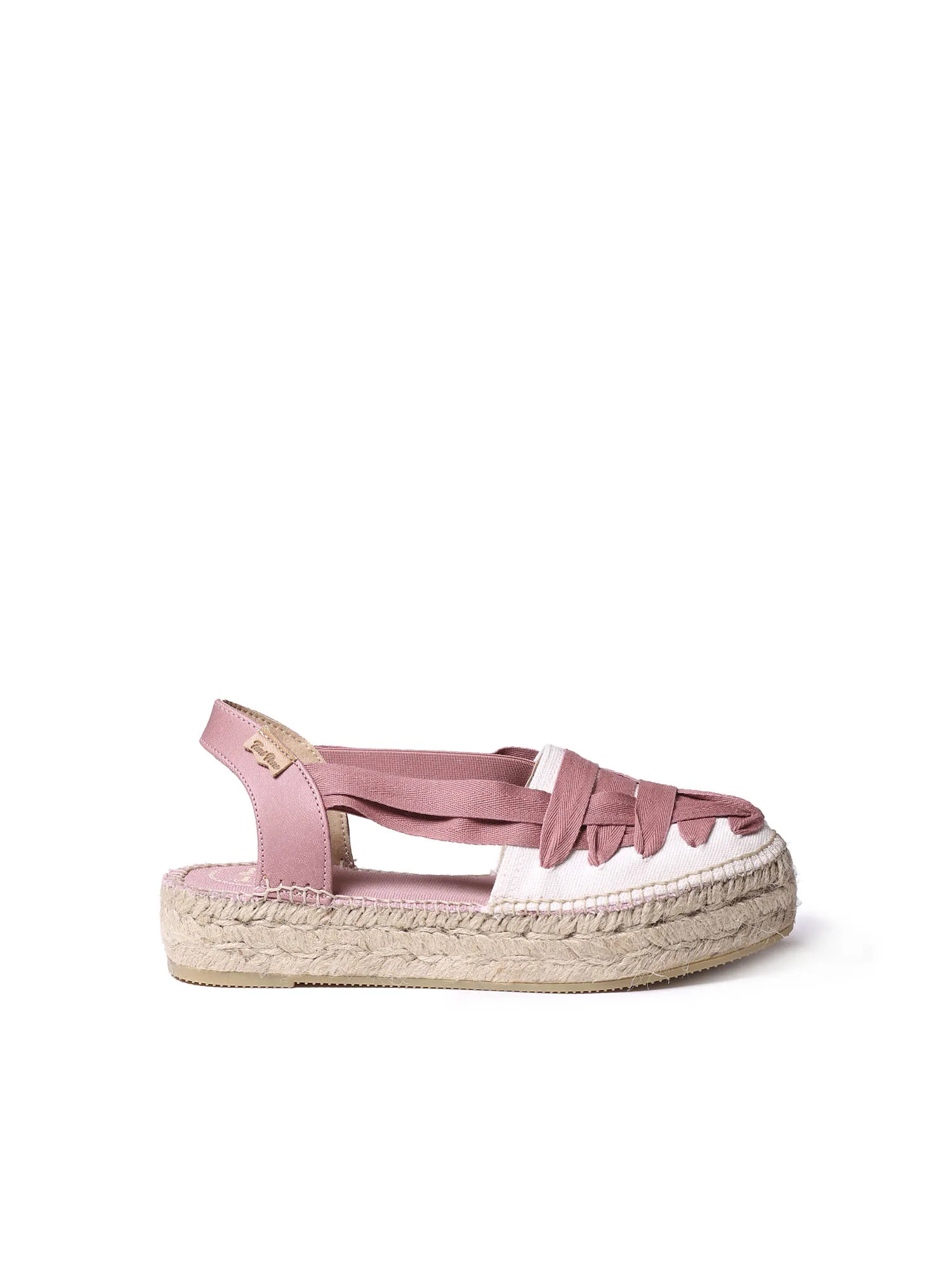 Espardenyes estil set betes Rio-Cu Toni Pons, Elastic Espadrilles Rosa