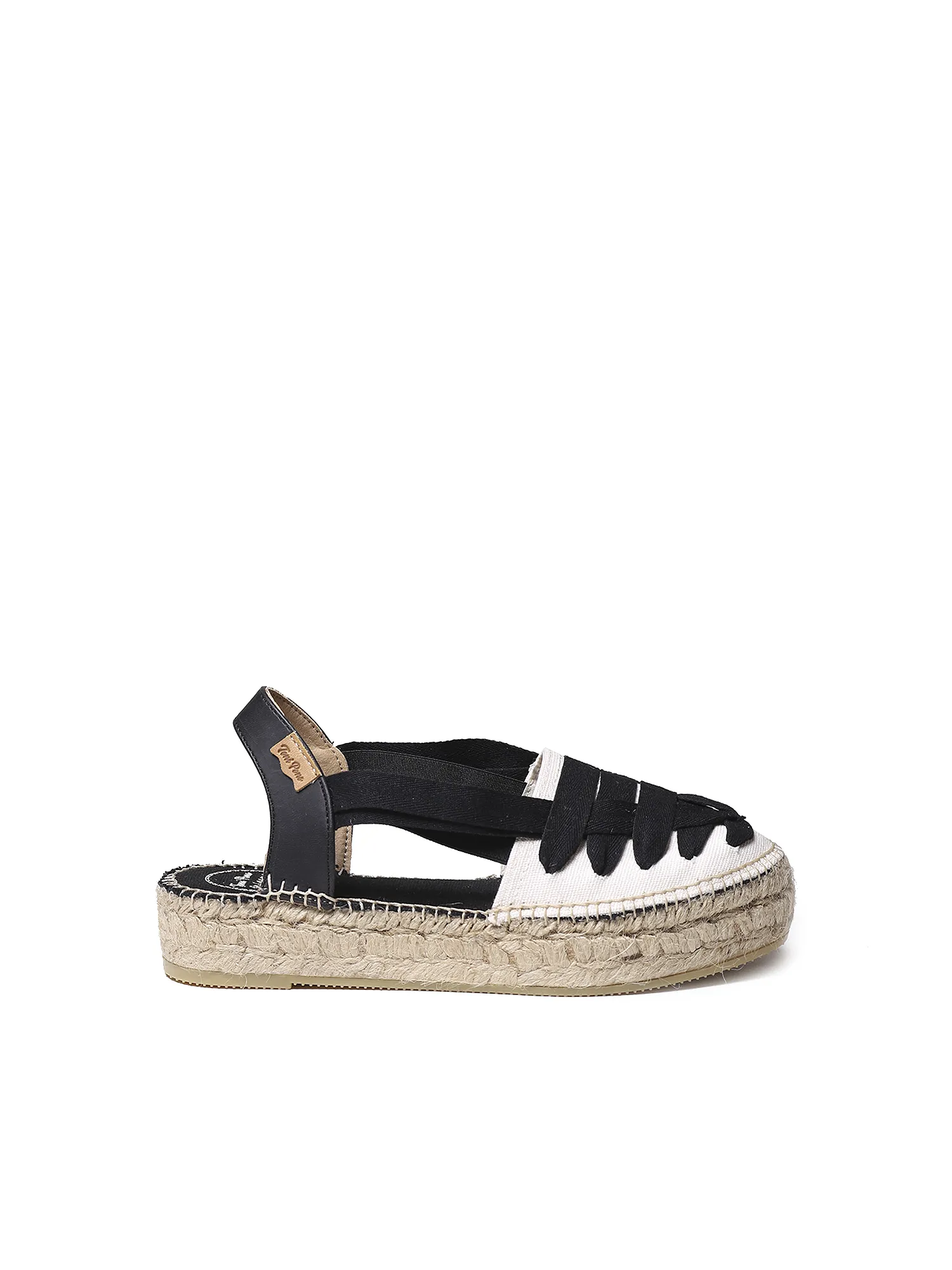 Espardenyes estil set betes Rio Toni Pons, Elastic Espadrilles Negre