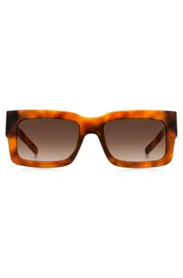 Gafas de sol de acetato Habana con monograma Double B