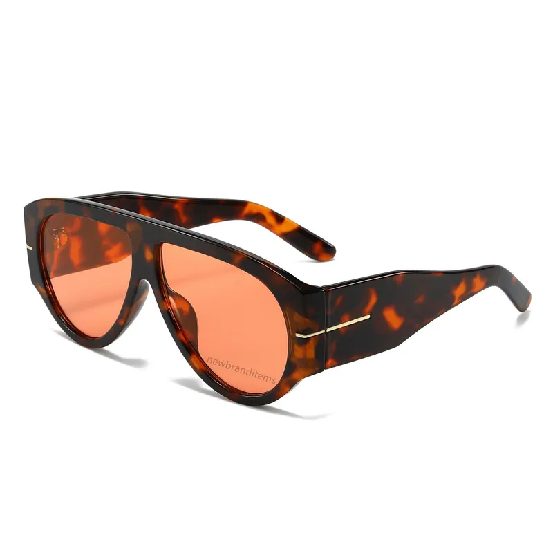 Gafas de sol de verano Fashion Mens Diseñador para mujer Acetato Oval a la altura completa de alta calidad Retro Classic Beach G