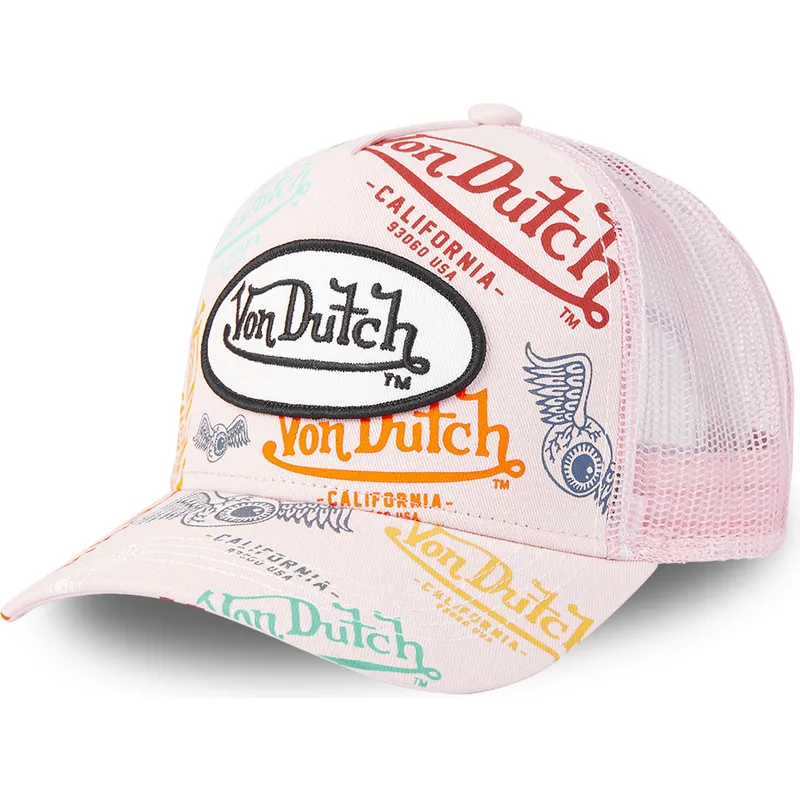 Gorra trucker rosa BRA PIN de Von Dutch