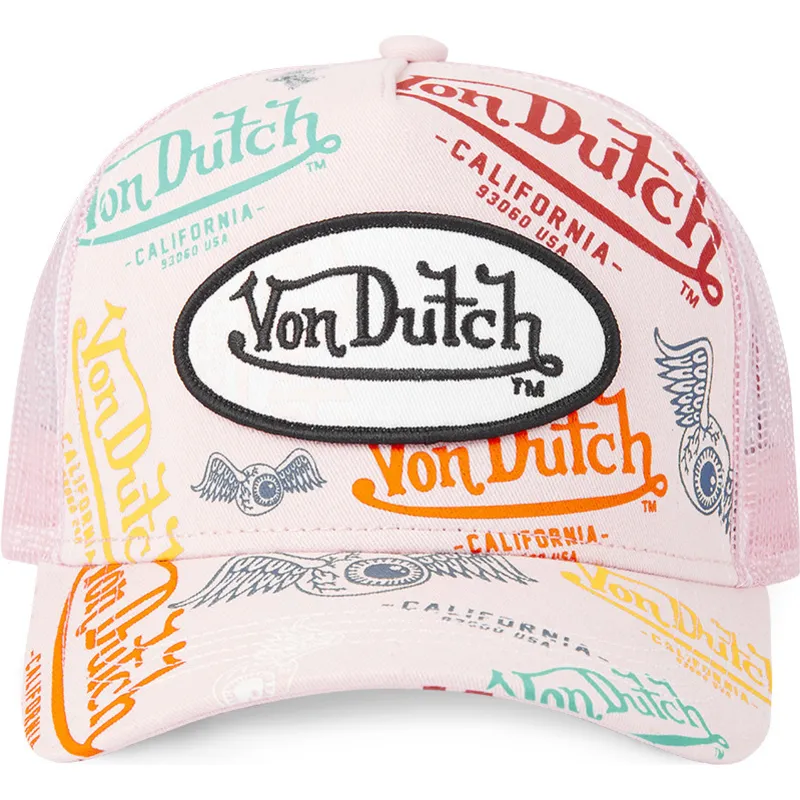 Gorra trucker rosa BRA PIN de Von Dutch