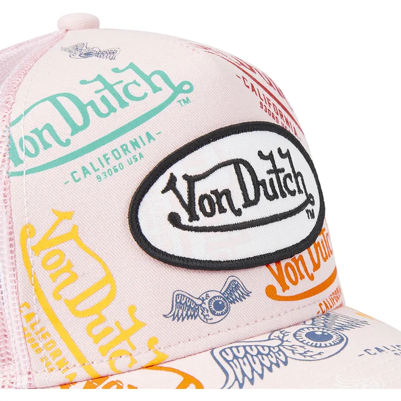 Gorra trucker rosa BRA PIN de Von Dutch