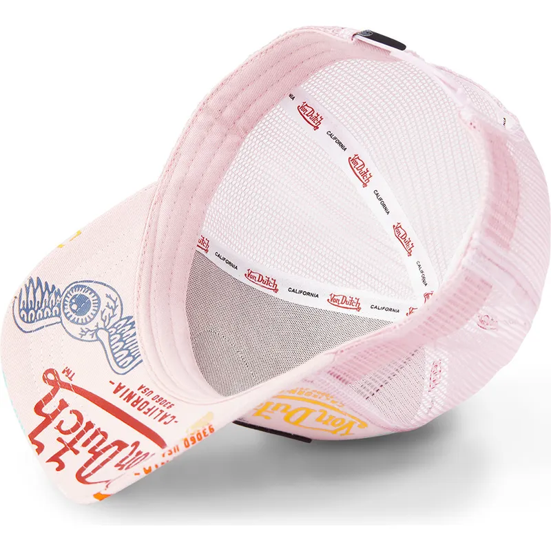 Gorra trucker rosa BRA PIN de Von Dutch