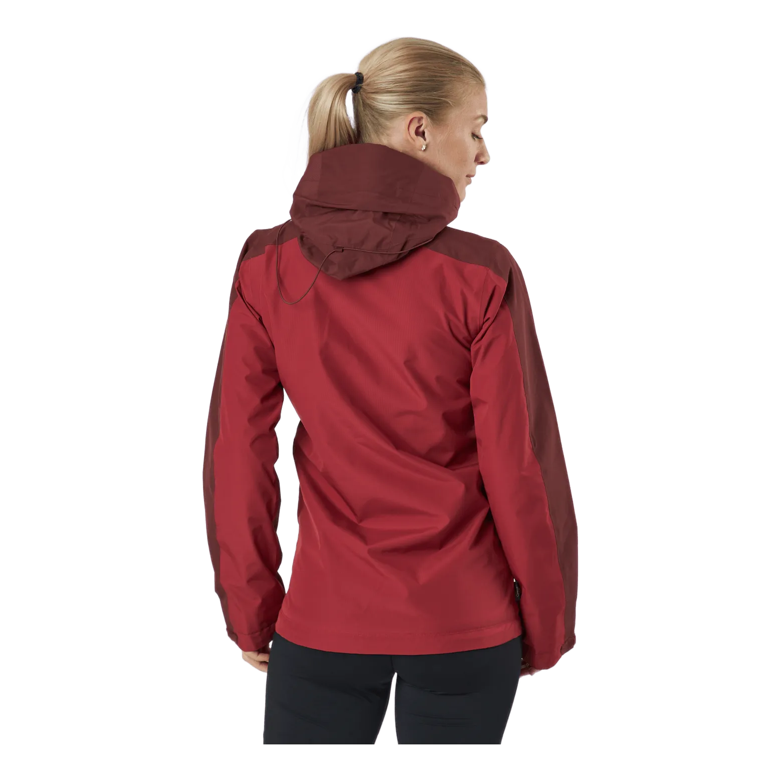 Haglöfs Mila Rain Jacket Maroon Red/brick Red