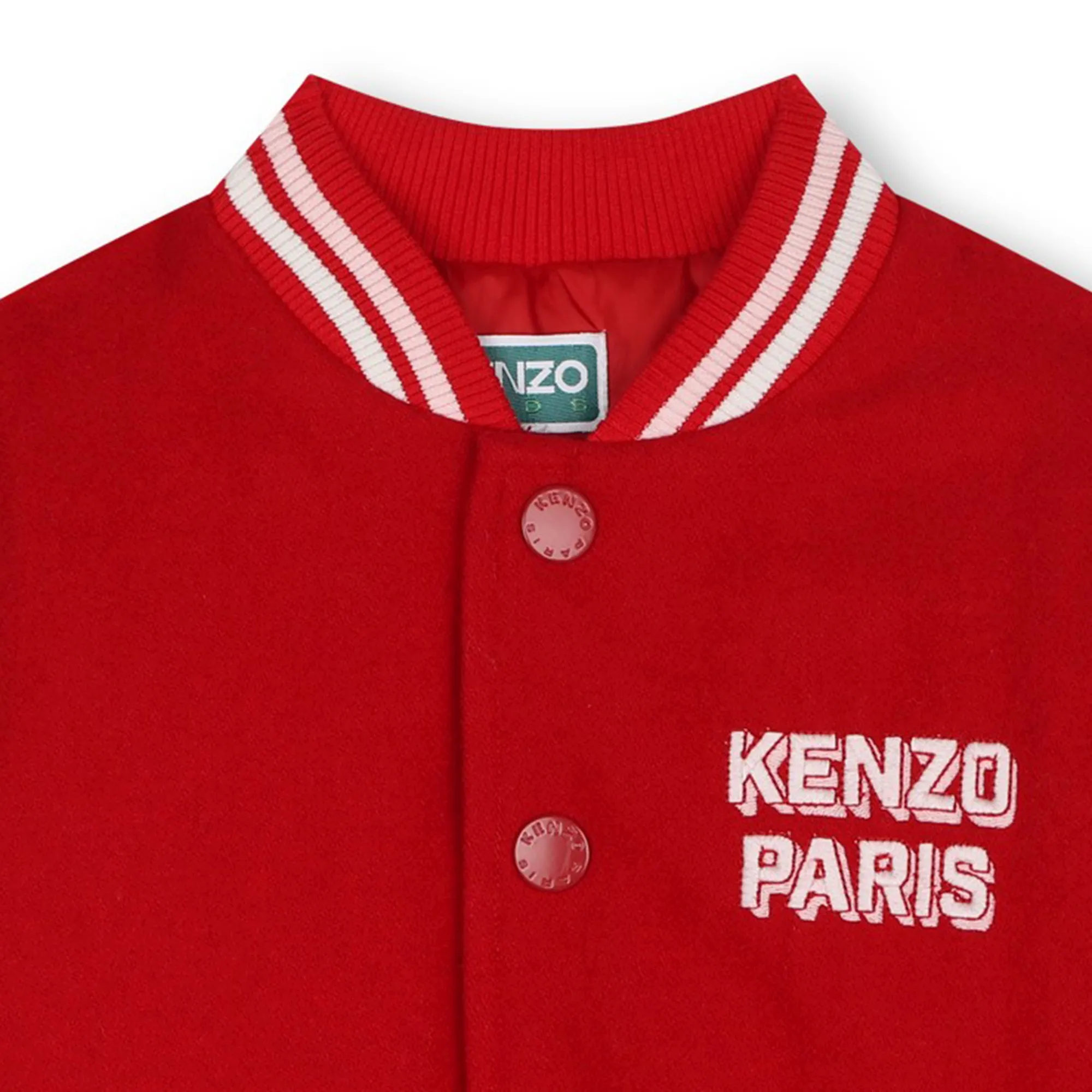 KENZO KIDS Cazadora de lana bordada