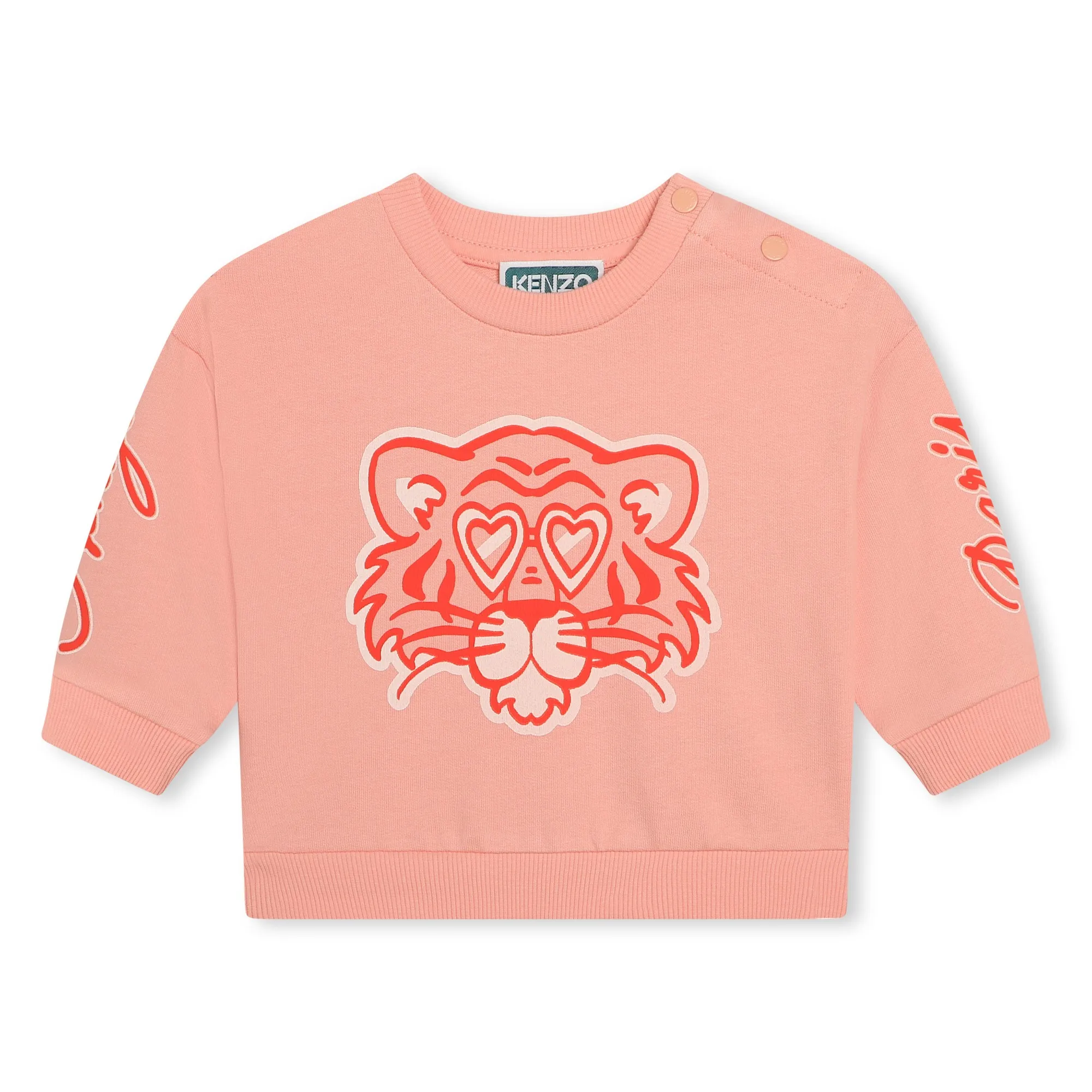 KENZO KIDS Sudadera de muletón de algodón