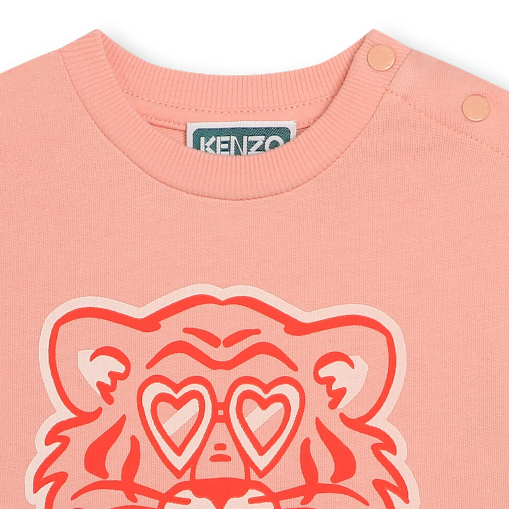 KENZO KIDS Sudadera de muletón de algodón