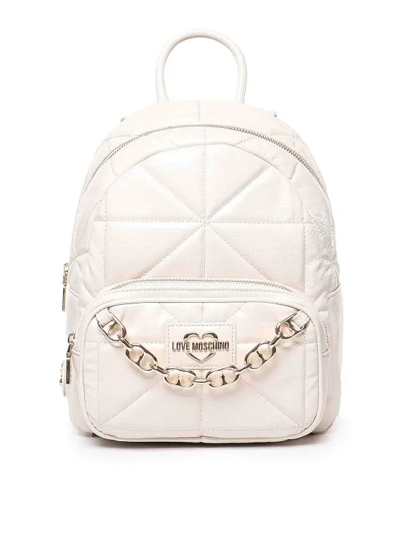 Love Moschino Mochila - Blanco